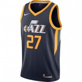 Boutique Maillot Rudy Gobert Utah Jazz Icon Edition Swingman Bleu En Ligne