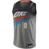 Maillot Russell Westbrook City Edition Oklahoma City Thunder Swingman Noir prix usine