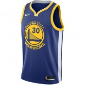 Maillot Stephen Curry Golden State Warriors Icon Edition Swingman Bleu Vendre à des Prix Bas