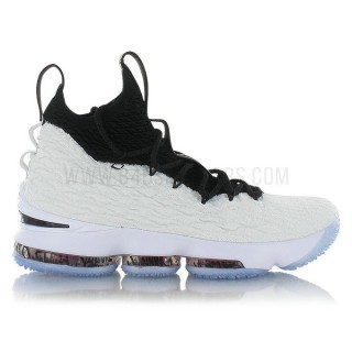 Vente Privee Nike LeBron XV Graffiti Blanc