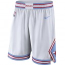 Soldes Short Chicago Bulls City Edition Swingman Blanc