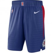 Short La Clippers Icon Edition Authentic rush/white Bleu a vendre