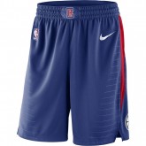 Magasin Short Los Angeles Clippers Icon Edition Swingman Bleu Paris