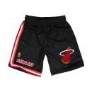 Prix Des Short Miami Heat 1996-97 Swingman Mitchell&Ness Road Noir