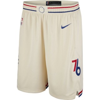 Modele Short Philadelphia 76ers City Edition Swingman Blanc