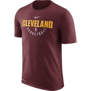 Achetez T-shirt Cleveland Cavaliers Dry team Rouge