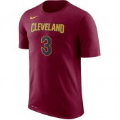 T-shirt Isaiah Thomas Cleveland Cavaliers Dry Rouge Soldes Nice