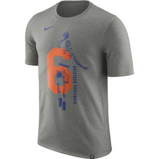 Promotions T-shirt Kristaps Porziņģis New York Knicks Dry dk Noir