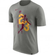 T-shirt Lebron James Cleveland Cavaliers Dry Gris Site Francais