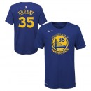 T-shirt NBA Enfant Kevin Durant Warriors Icon Nba Bleu Pas Cher Provence