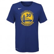 T-shirt NBA Enfant Stephen Curry GS Warriors Icon Curry Bleu France Métropolitaine