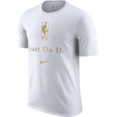 2018 Nouvelle T-shirt NBA Just Do It Blanc