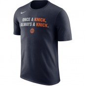 T-shirt New York Knicks City Edition Dry Bleu Remise Nice