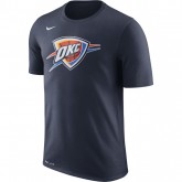 T-shirt Oklahoma City Thunder Dry Logo Bleu Vendre Cannes