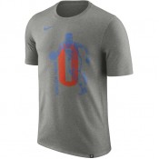 T-shirt Russell Westbrook Oklahoma City Thunder Dry Gris soldes