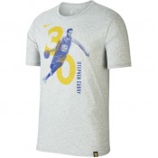 T-shirt Stephen Curry Golden State Warriors Dry Gris Personnalisé