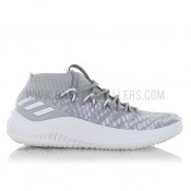 adidas Dame 4 Start to finish Gris Rabais prix