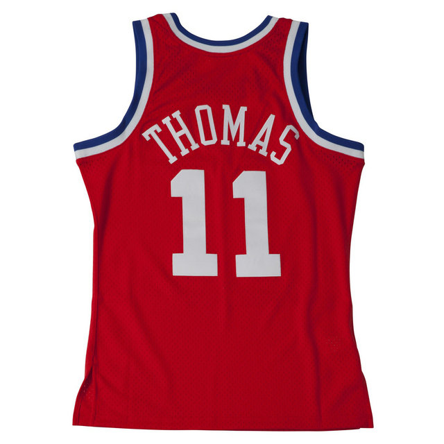 Maillot NBA Al-Star Isiah Thomas 1989 East Swingman Mitchell&Ness Rouge