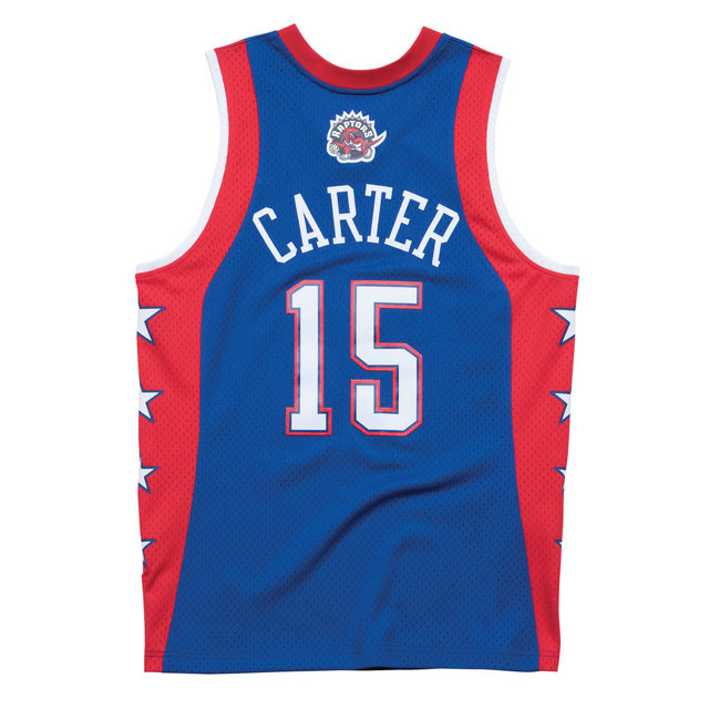 Maillot NBA All-Star Vince Carter 2004 East Swingman Mitchell&Ness Bleu