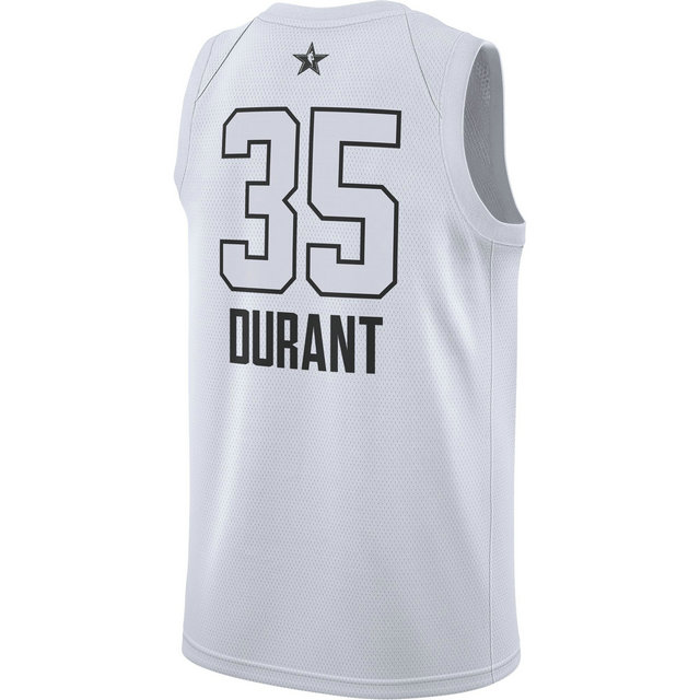 Maillot Kevin Durant All-star Edition Swingman Jordan Blanc