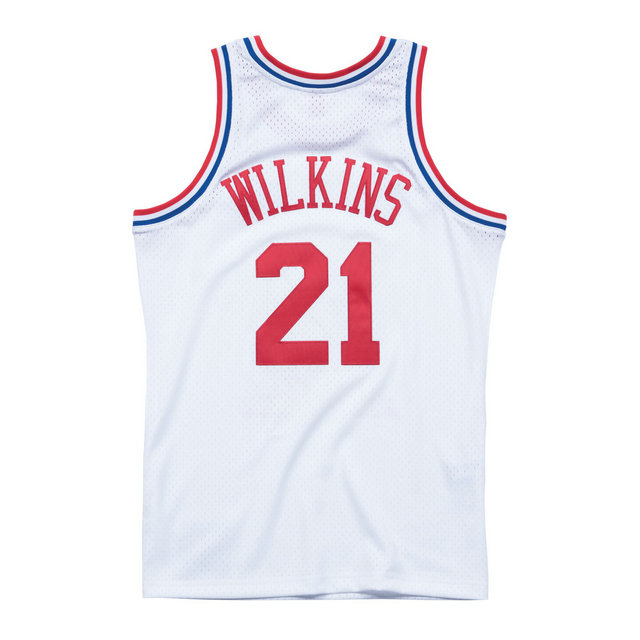 Dominique Wilkins 1991 East Swingman Jersey NBA All-Star Blanc