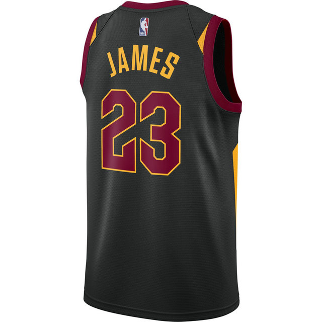 Maillot Lebron James Statement Edition cleveland Cavaliers Swingman Noir