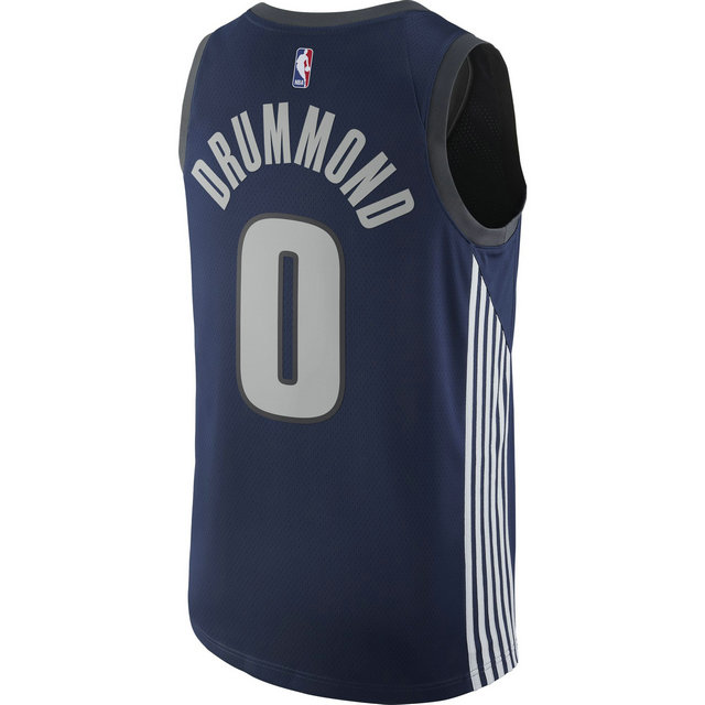 Maillot Andre Drummond City Edition Swingman (detroit Pistons) Bleu