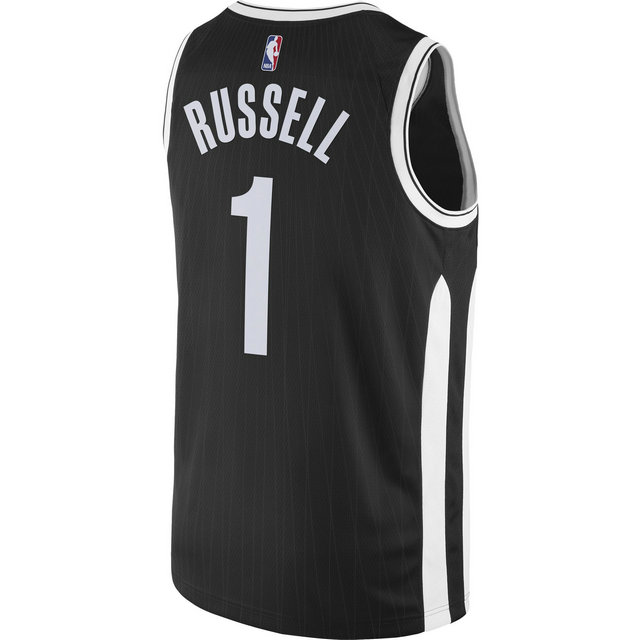 Maillot Dangelo Russell City Edition Swingman Brooklyn Nets Noir