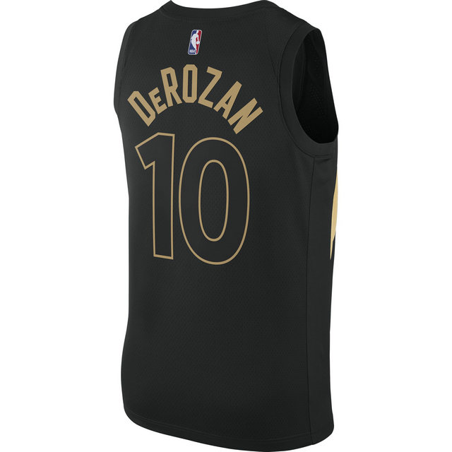 Maillot Demar Derozan Toronto Raptors City Edition Swingman Noir