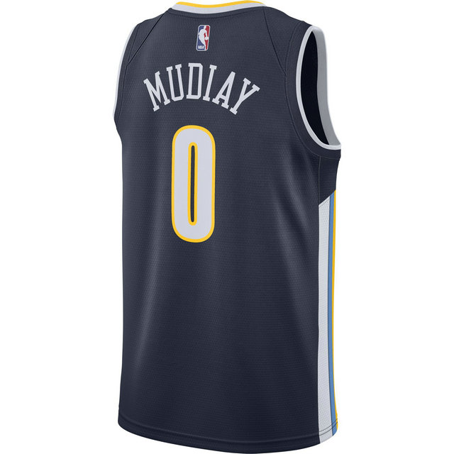 Maillot Emmanuel Mudiay Denver Nuggets Icon Edition Swingman Bleu