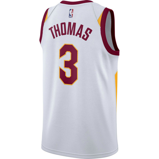 Maillot Isaiah Thomas Cleveland Cavaliers Association Edition Swingman Blanc