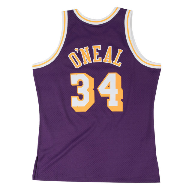 Maillot NBA Shaquille Oneal LA Lakers 1996-97 Swingman Mitchell&Ness Violet