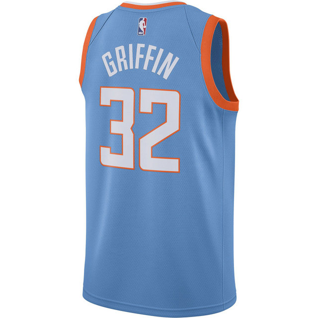 Maillot Blake Griffin LA Clippers City Edition Swingman Bleu