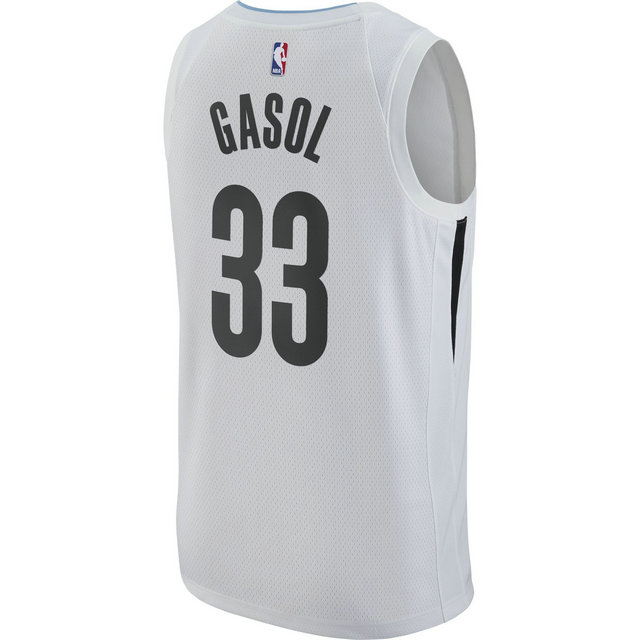 Maillot Marc Gasol City Edition Memphis Grizzlies Swingman Blanc