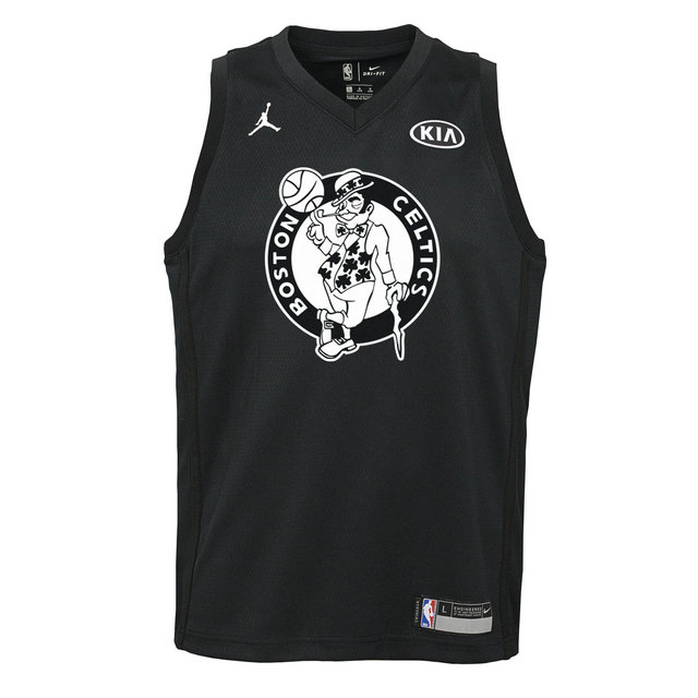 Maillot NBA enfant Kyrie Irving All Star Swingman Jordan Noir