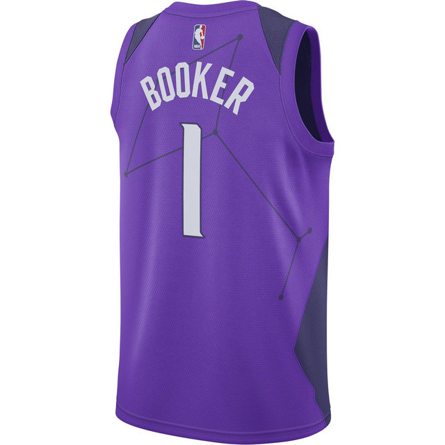 Maillot Devin Booker City Edition Phoenix Suns Swingman Violet