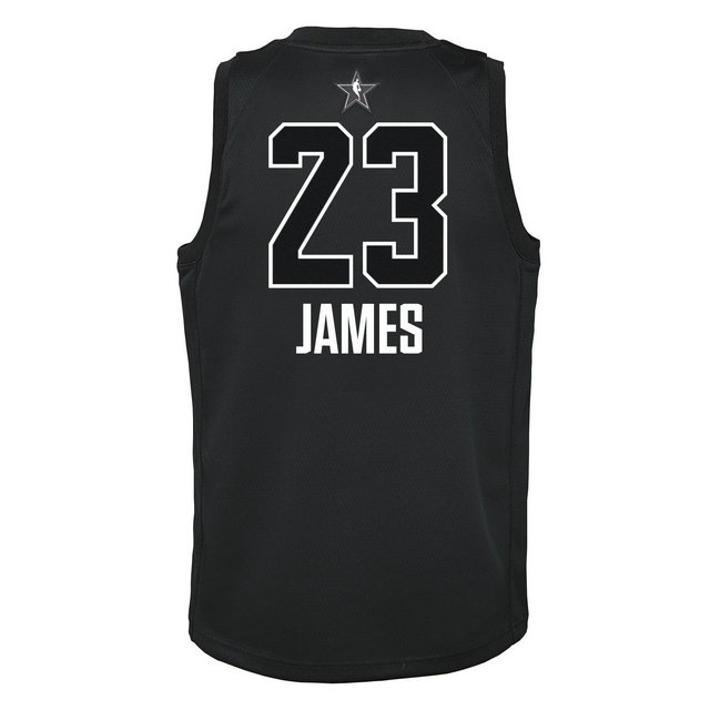 Maillot NBA Enfant LeBron James All Star Swingman Jordan Noir