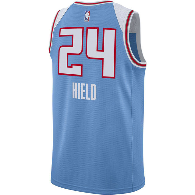 Maillot Buddy Hield City Edition Sacramento Kings Bleu