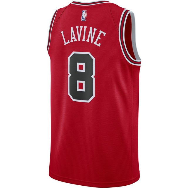 Maillot Zach Lavine Maillot Icon Edition Swingman chicago Bulls Rouge