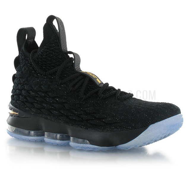 Nike Lebron Xv Gold Noir