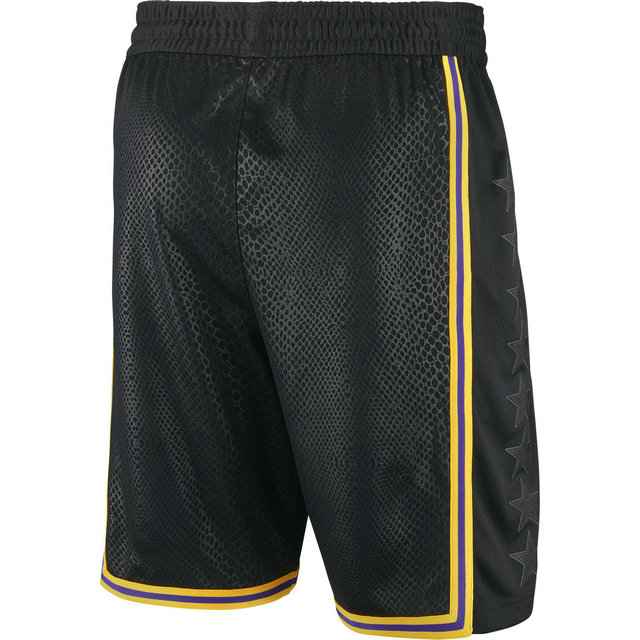 Short Los Angeles Lakers City Edition Swingman Noir