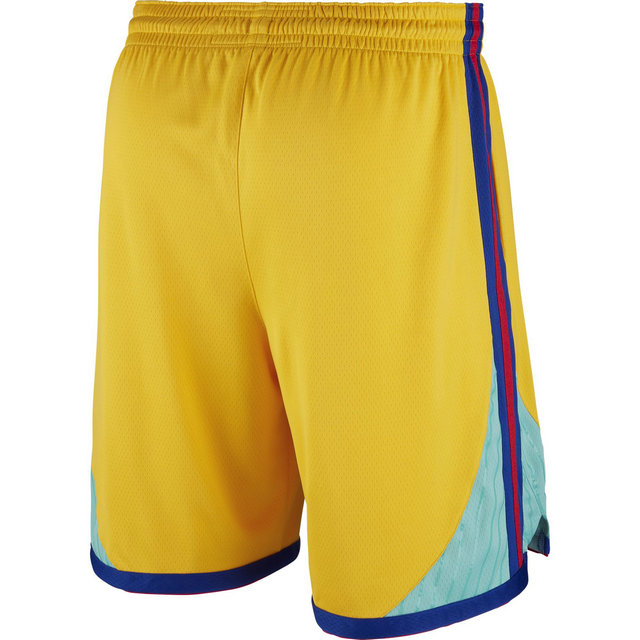 Short City Edition Golden State Warriors Swingman Jaune