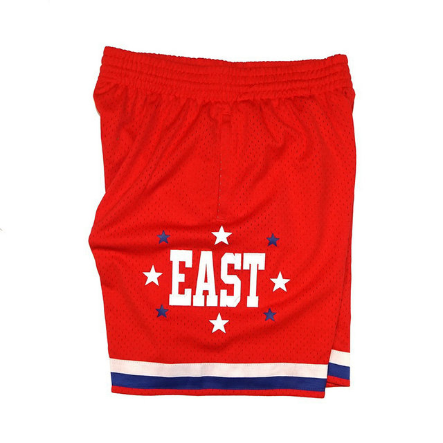 Short NBA All-Star 1983 Swingman Mitchell&Ness Rouge