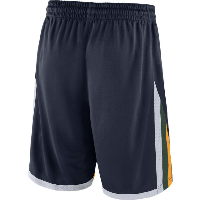 Short Utah Jazz Icon Edition Swingman Bleu