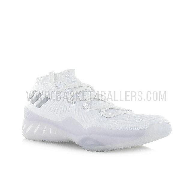 adidas Crazy Explosive Low 2017 Primeknit Triple Blanc