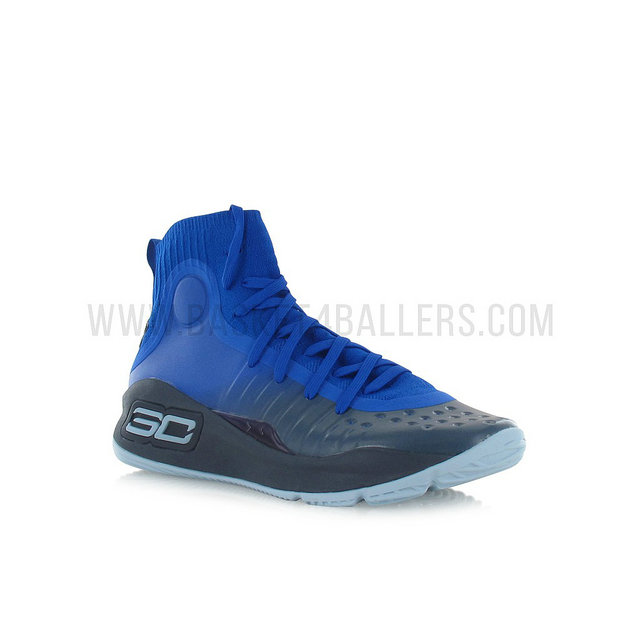 Under Armour Curry 4 Enfant More Fun GS Bleu