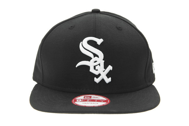 Casquette New Era Chicago Sox Snapback noire 10531955 Noir