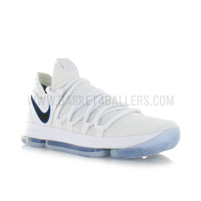 Nike Zoom KD 10 Numbers Blanc