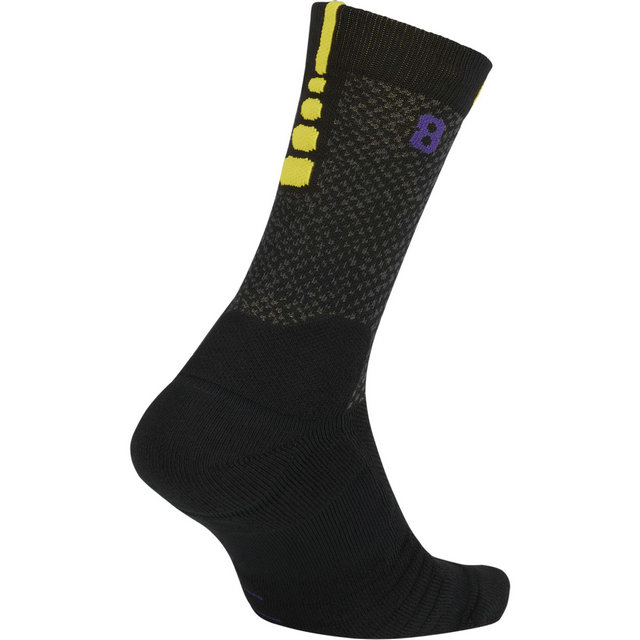 Chaussettes Los Angeles Lakers City Edition Elite Quick Noir