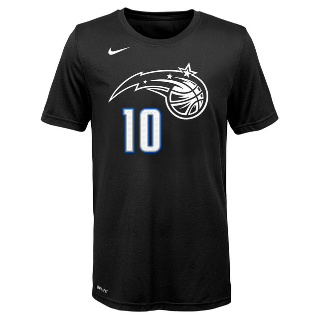 T-shirt NBA Enfant Evan Fournier Orlando Magic City Edition Noir